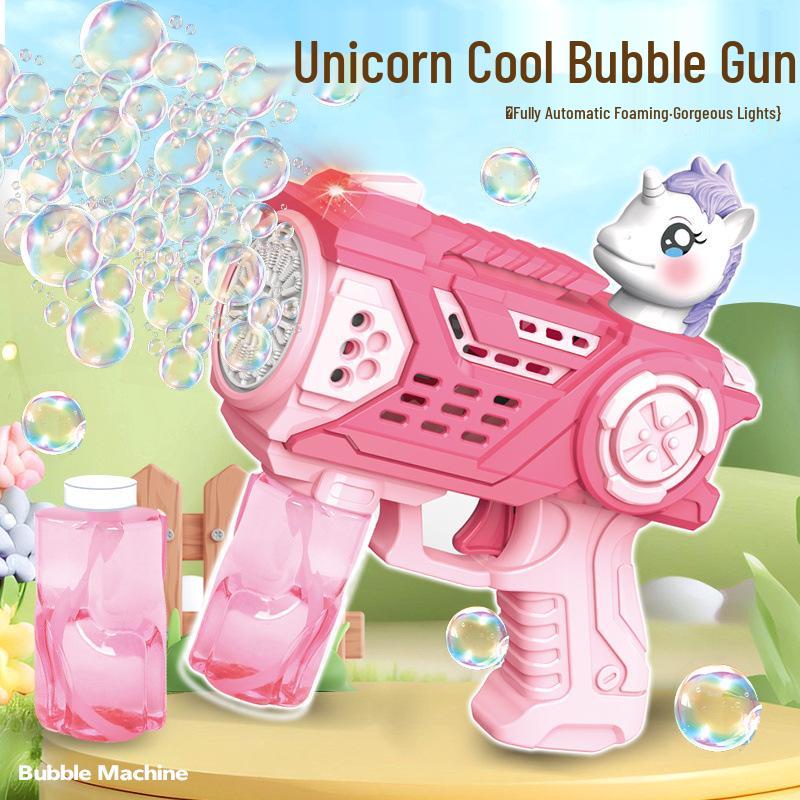 2025 Handheld Electric Bubble Blaster - Popular Kids' Toy