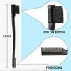 15pcs/set hair comb set - with hair clip, suitable for all hair types, suitable for hair salons, special for real hair wigs