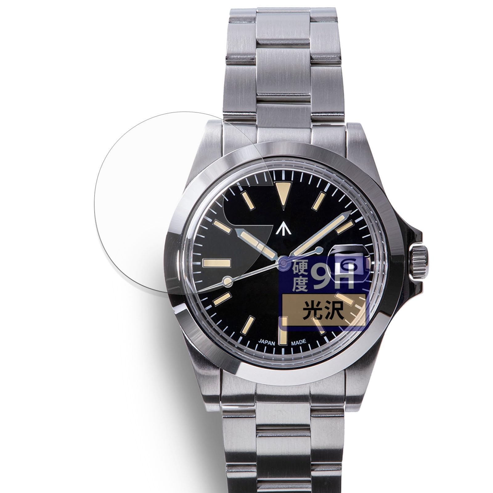 

Пленка FILMEXT для NAVAL WATCH Произведено компанией LOWERCASE Серия защитных стекол Сделано в Японии (Набор 2) (Ультратонкое волокно) Ультра-Clear