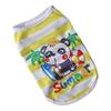 Cartoon Print Mesh Breathable Pet Vest for Dogs & Cats - Spring/Summer Collection