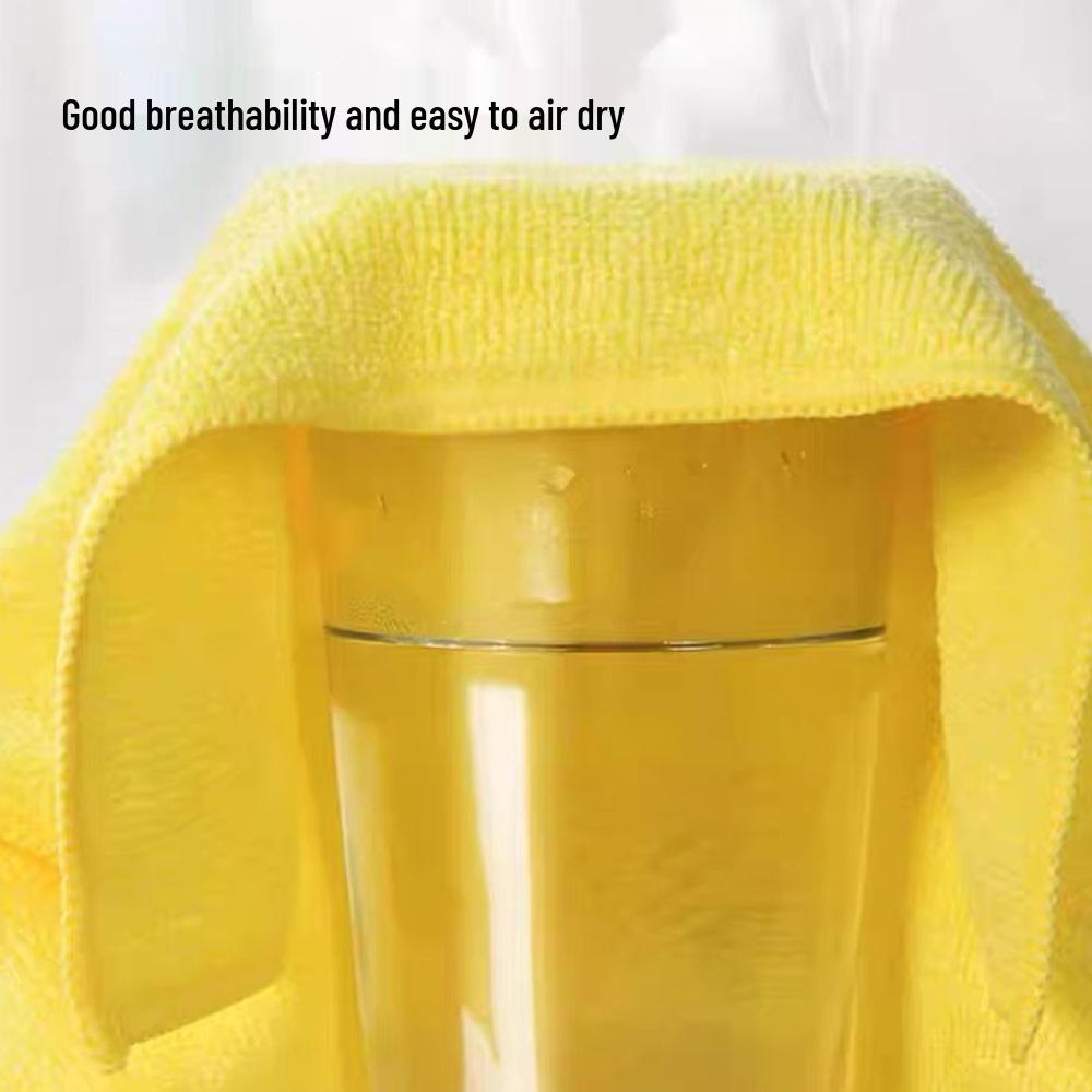 Microfiber Polyester-Nylon Absorbent Cleaning Towel for Household Use