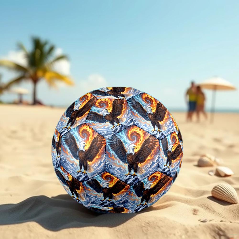 1pc Eagle Flames Durable Size 5 Soccer Ball Professional Match Training Football Indoor &Outdoor Sports Ball P60155