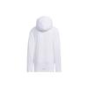 Adidas Functional Solid Color Simple Logo Print Hooded Long Sleeve Jacket Kids Jacket White JI9795
