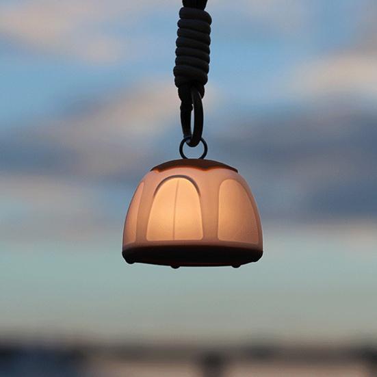 Night Light Lamp Small Lightweight Handbag Light Tent Design Portable Silicone USB-C Rechargeable Camping Night