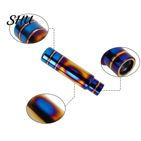 Gear Shifter Stick Shift Knob Anti-slip Easy to Install Rustproof Wear-resistant Decorative Direct Lever Replacement Modification Accessories Manual