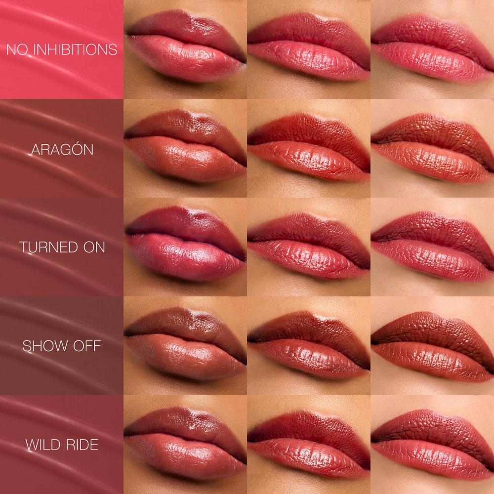 Nars AfterGlow Sensual Shine HydratinG Lipstick .05 Oz   1.5 G No Inhibitions Raspberry Pink