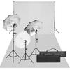 Vidaxl Photographic Studio Set With Lamps And Background