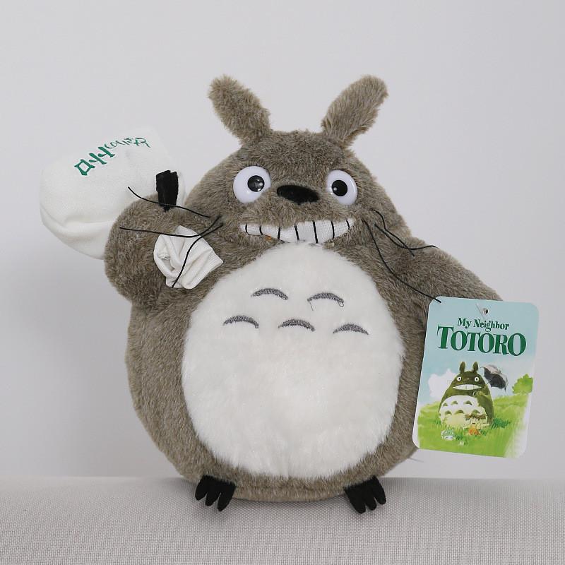 My Neighbor Totoro Plush Toy With Mushroom Hat Lotus Leaf Design For Girls Sleep Pillow