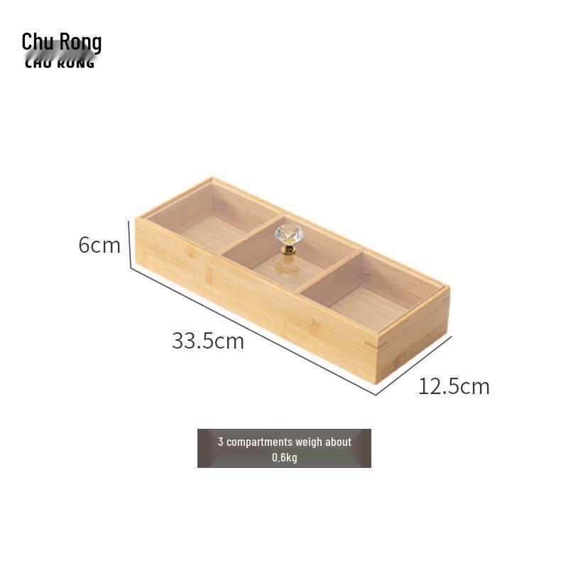 Churong Wooden Dried Fruit & Nut Serving Tray