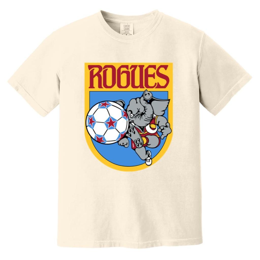 Memphis Rogues T-Shirt Schweres Gewicht Vintage Farben | NASL Fußballteam