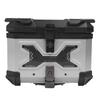 Motorcycle Top Case Aluminum Alloy 45L Waterproofing Theft Proof Motorcycle Rear Top Box Tail Trunk