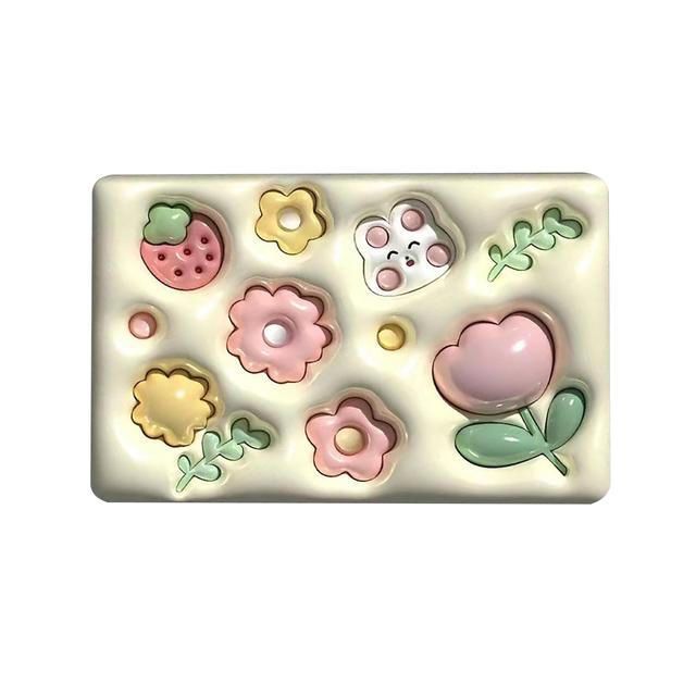 Cute Cartoon Bathroom Bath Mat Crystal Velvet Non Slip Mat Floor Rug Water Absorbent Doormat 3D Cobblestone Embossed Foot Mats