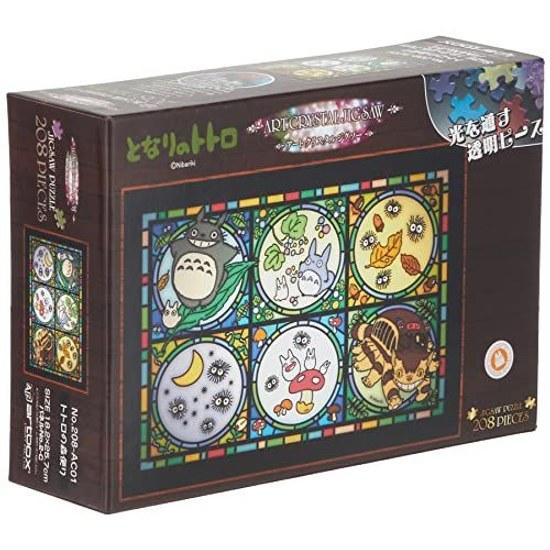 Ensky 208 Pieces Art Crystal Jigsaw Neighbor Totoro Totoros Forest Letter 208-AC01