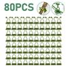 100-10PCS Plant Climbing Wall Self-Adhesive Fixed Buckle Hook Fastener Tied Fixture Buckle Garden Plant Wall Climbing Vine Clips
