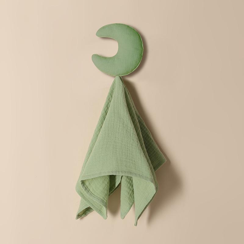 Baby Teething Comforter Puppet: Cotton Star & Moon Sleep Aid