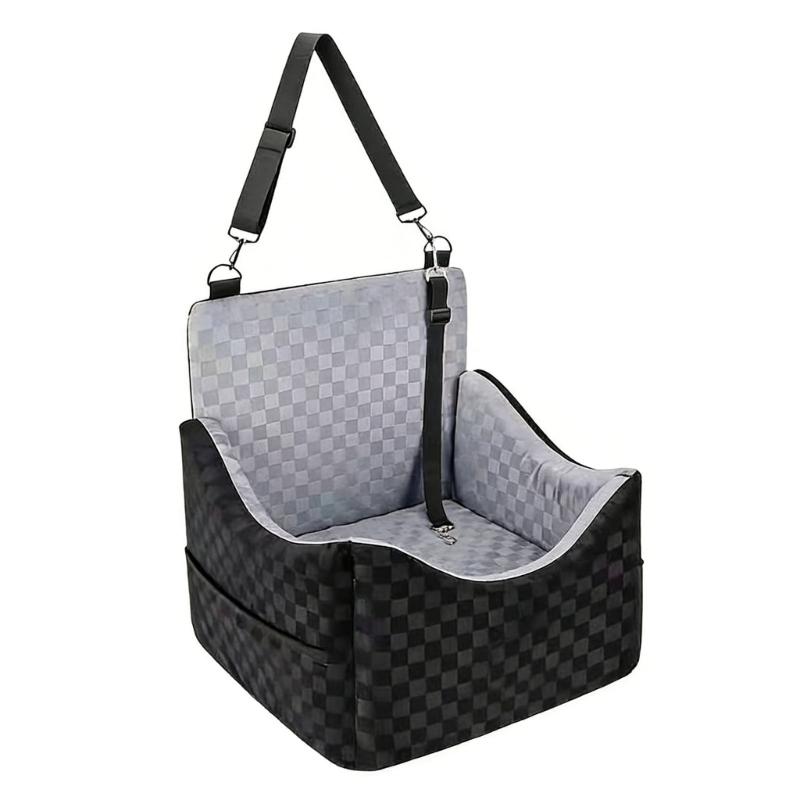 

Fleece Pet Vehicle Bed For dense Breeds Including Fastening belt And Detachable Washable Layer 1