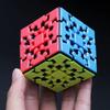 Non-Toxic Kids Gear Magic Cube 3X3X3 Mofangge Speed Gear Pyramind Cylinder Sphere Professional Cubo Magico Gear Puzzle Series Toys