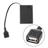 2/3/4/6/8 Slot AA Battery Case Storage Case Box With USB For Building Led Light Kit With Switches for Led Light Kit