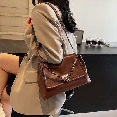 Unterarm Tragbare Mode Reise Tasche Damen Herbst und Winter Neue Mode Große Kapazität Lässige Schultertasche Pendler Damen Tasche