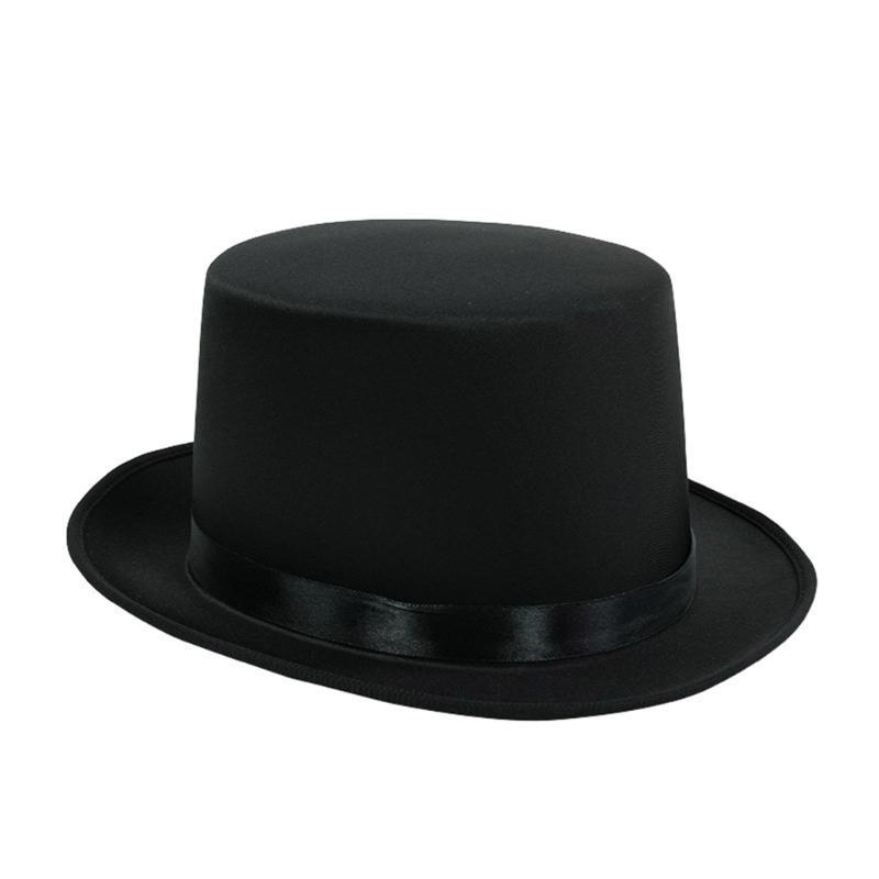 Elegant Unisex Top Hat For Stage Performances Themed Parties And Fashion Event
