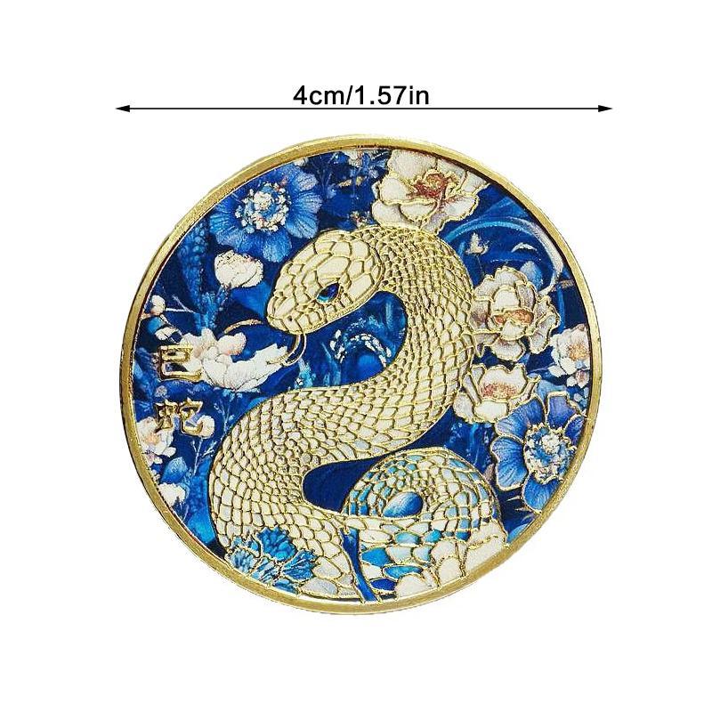 Coin Chinese 2026 12 Zodiac Horse Decoration Colored Commemorative Medal Year Of The Horse High Quality Decorative Coins Gift