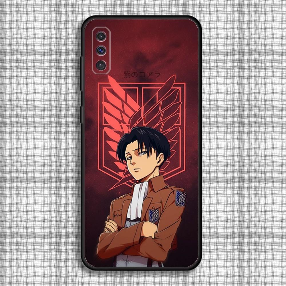 L-Levi A-Ackerman Phone Case For Samsung S23,23,22,30,21,10,9,Note20 Ultra,Lite,Ultra,5G,Plus,FE,Black Soft Case