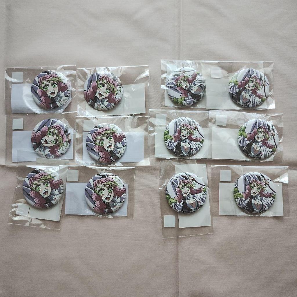 [USED] Kimetsu no Yaiba Interlude Art Book Cover Web Lottery Can Badge Mitsuri Interlude Comic Market 105