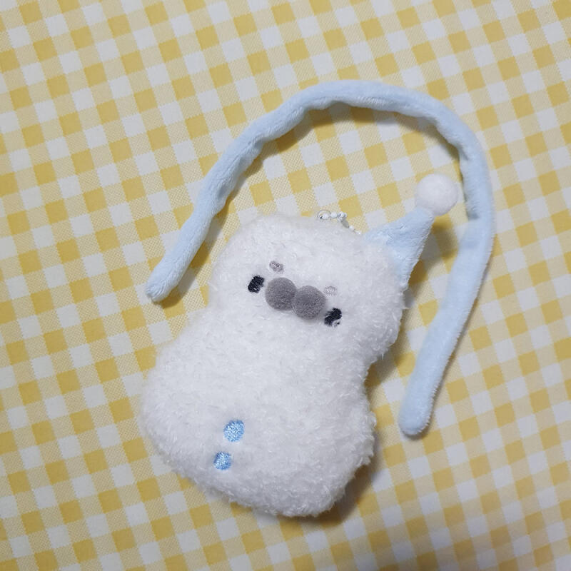 Cute seal snowman animal doll keychain Seal Snowman Keychain