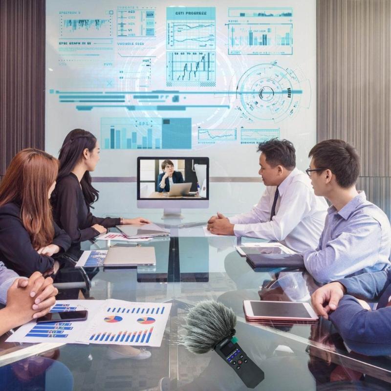 Microphone Furry Windscreen Muff Filter Cover for ZOOM H1 Essential Handheld Portable Recorder Outdoor Videography