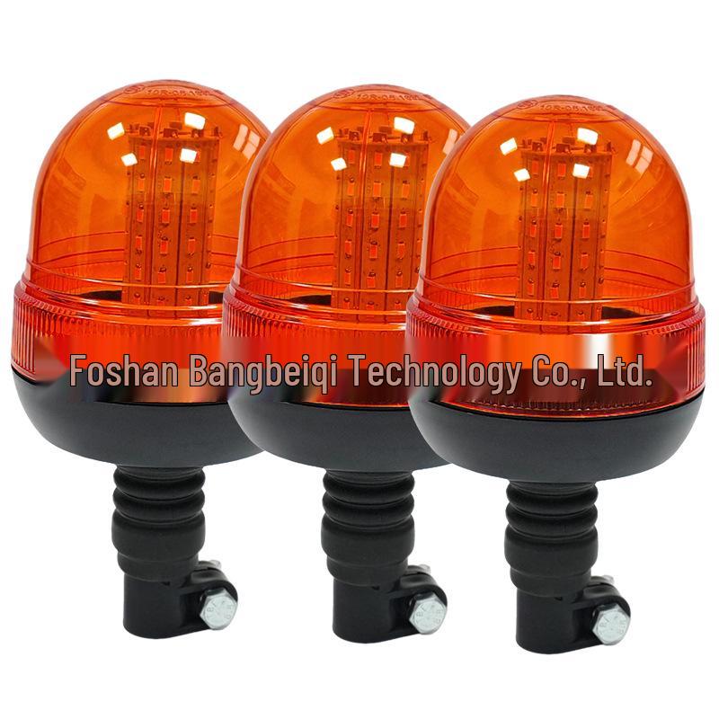 

60 LED Ceiling Warning Strobe Light for Forklifts and Machinery бурштин/помаранчевий