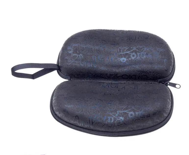 New Zipper Peanut Sunglasses Hard Case Eye Glasses Portable Protective Case Holder Contact Glasses Box Sunglasses Case