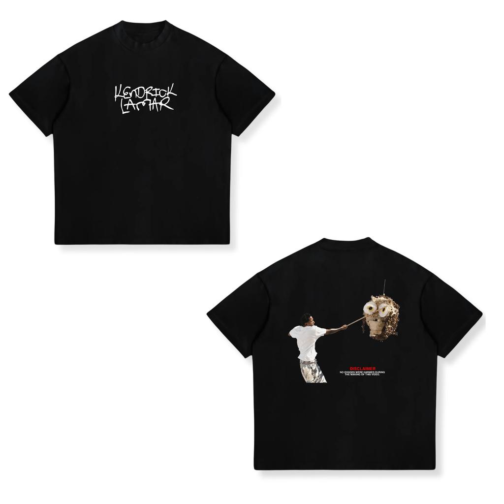T-shirt Kendrick Lamar DAMN Mêmes Graphismes Été Unisexe Mode Femme Hip Hop T-shirts Oversize Unisexe Vintage Coton