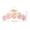 Fleur Épingle à Cheveux Douce Crabe à Cheveux Pour Femmes Simple Pince à Cheveux Queue de Cheval Coréen Plage Hawaï Pinces à Cheveux Barrette Accessoires Cheveux