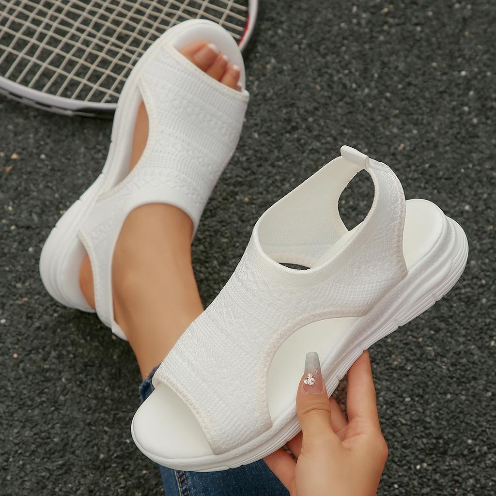 Women Platform Sandals 2025 Summer Sexy Beach Wedge Sandals Thick-soled Casual Designer Shoes Women Sandalias De Mujer