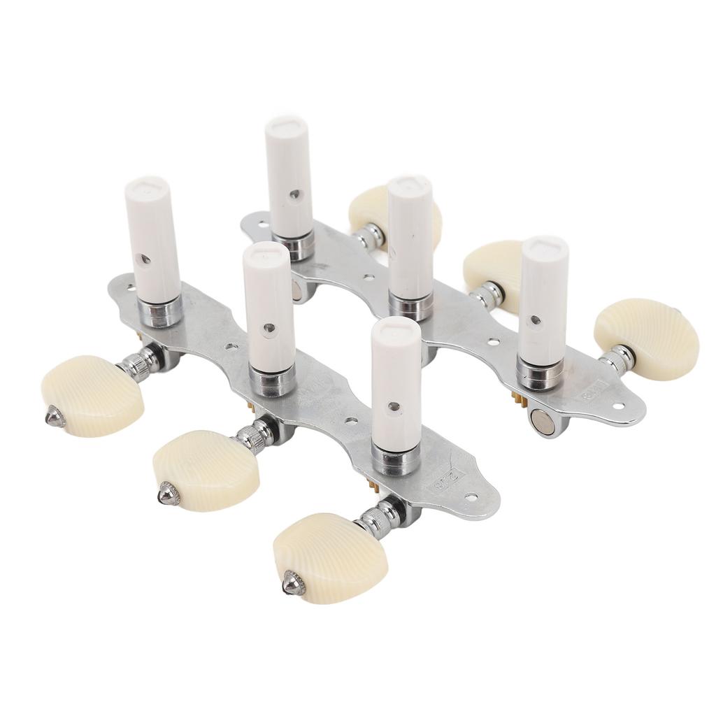1 Set Guitar Tuners Machine Head 3L3R Acoustic Guitar Knobs Tuning Key for Practice