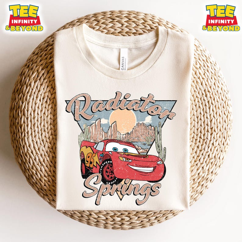 Radiator Springs Shirt, Disney Cars Matching Shirt, Tow Mater Tee, Lightening McQueen Tee, Pixar Car Toddler Shirt, Disneyland Cars Trip Tee 140