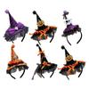 Kids' Halloween Ghost & Witch Hat Hairband - Cute & Funny Hair Accessory