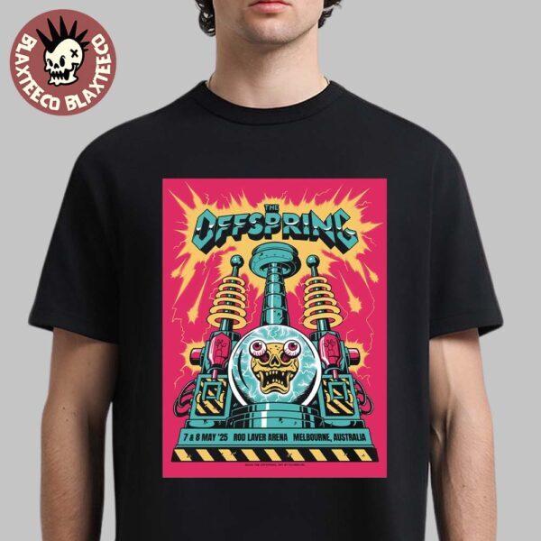 The Offspring Melbourne Australia 2025 Performance On May 7 And 8 2025 Shirt Unisex T-Shirt XL