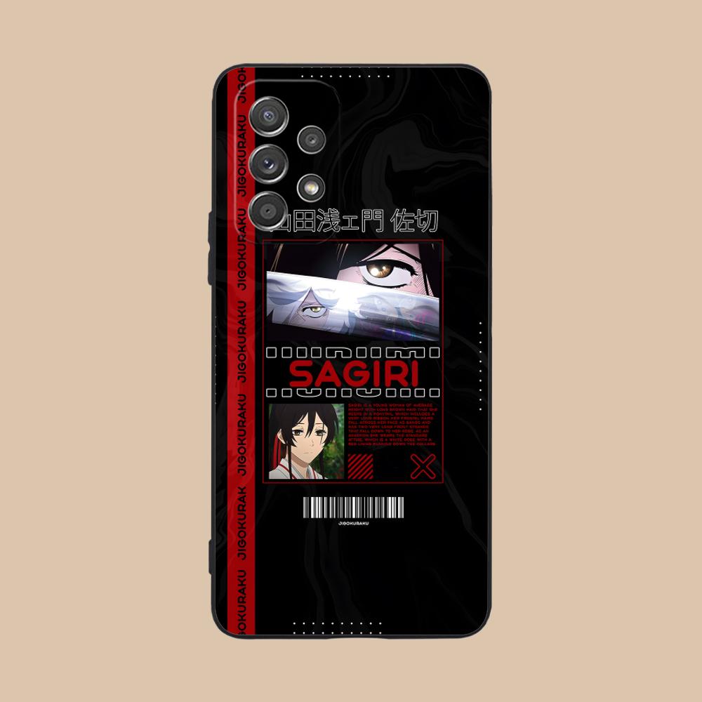 

Hell s Paradise Sagiri Phone Case for Samsung Galaxy A56 55 54 53 52 51 36 35 34 23 16 15 5G Soft TPU Shockproof Cover Galaxy A51 5G