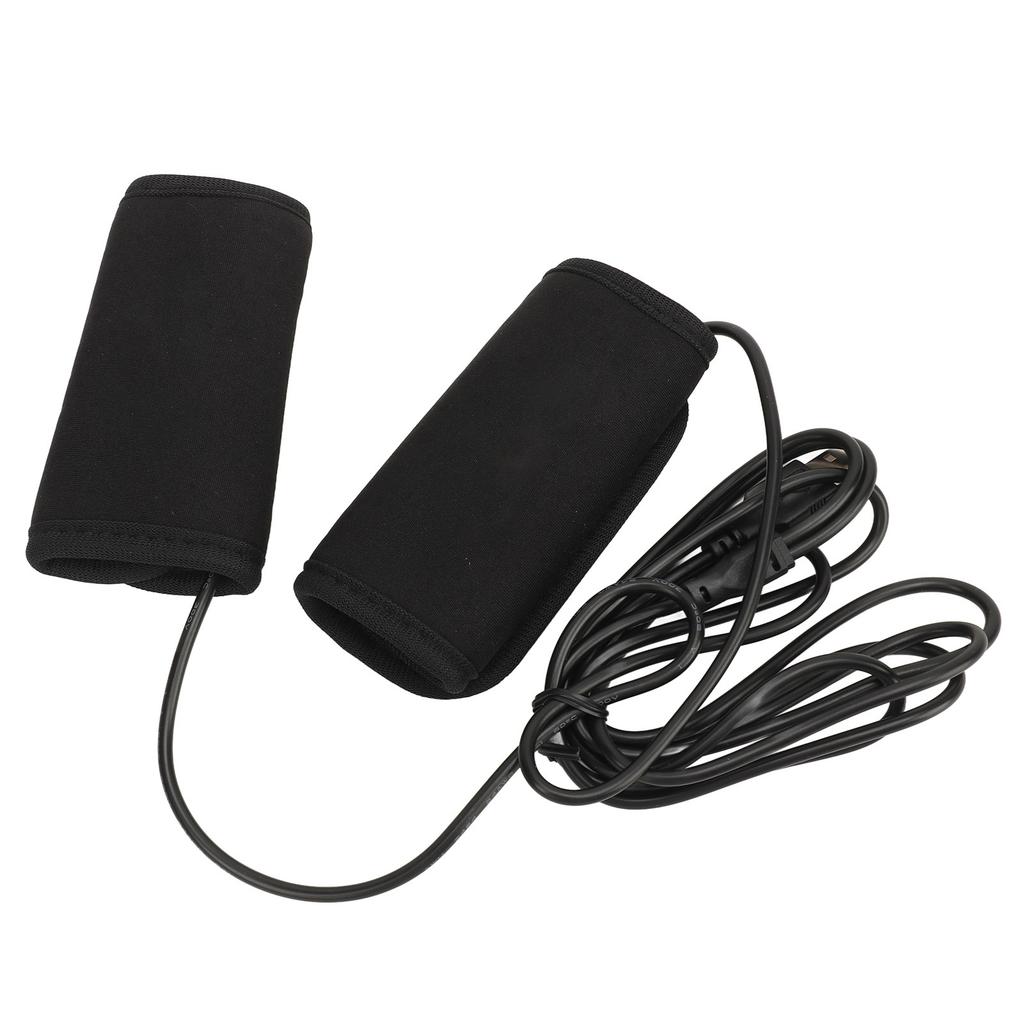 DC5V Motorcycle Heated Grips Cover Pad USB Interface Handlebar Grip Hand Warmers for ATV UTV