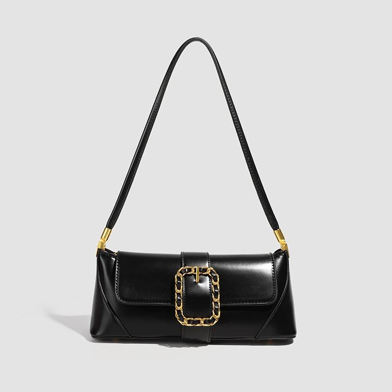 French Niche Underarm Bag for Women 2025 New Trendy High-end Fashion Single Shoulder Crossbody Handbag Baguette Bag