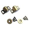 6pack Durability Magnetic Door Catches Zincs Alloys Door Catches for Enduring Use On Cabinets Drawers and Wardrobes