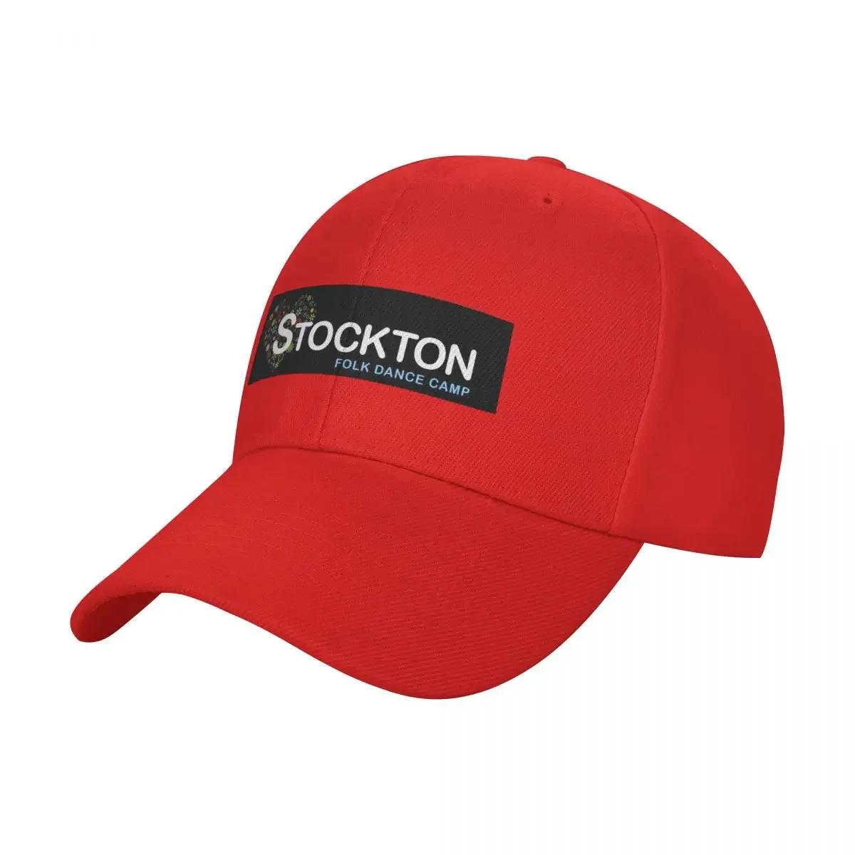 

New Stockton Folk Dance Camp - Block Logo Baseball Cap Bobble Hat tactical cap Anime sun caps Unisexs Caps Women s