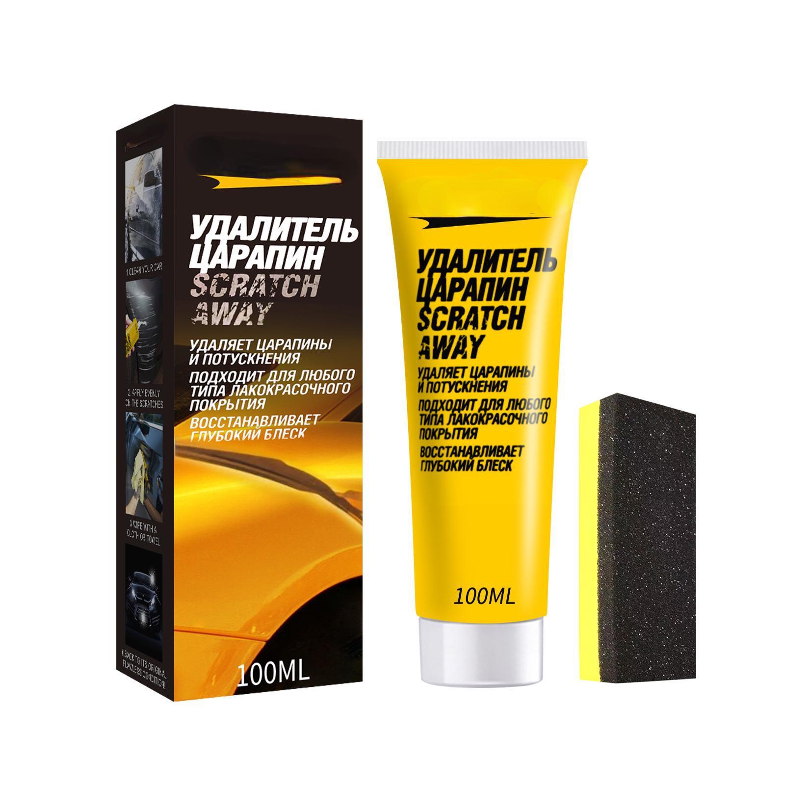 

100 мл автомобильный Стайлинг, ремонт царапин, полирующий воск, крем против царапин, средство для очистки краски, набор для ухода за автомобилем, инструменты для чистки автомобиля 100ml