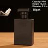 10Pcs 30/50Ml Perfume Bottle Gold Silver Empty Bottle Spray Bottle Portable Perfume Dispensing Bottles