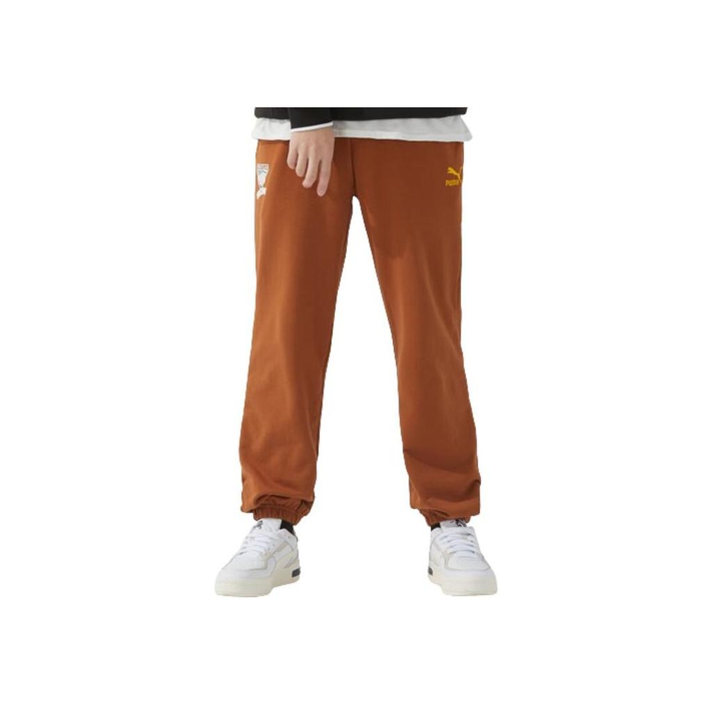 New PUMA Knitted Sweatpants Men's Earthy Brown 625803-81