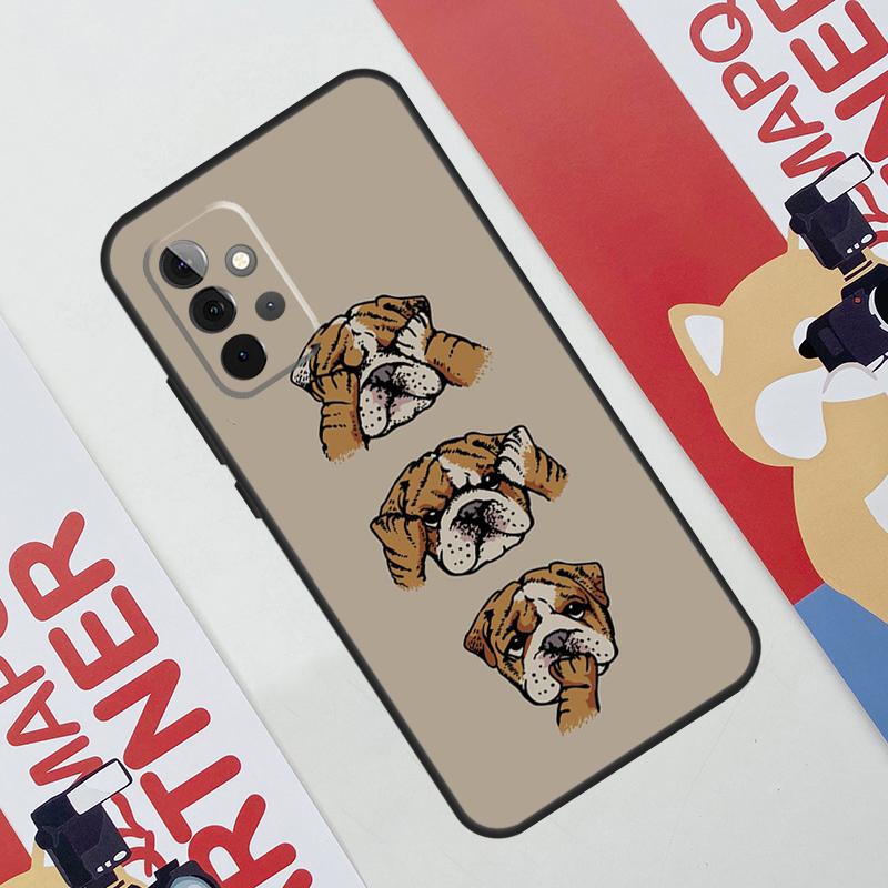 

British Bulldog Case For Samsung Galaxy A36 A35 A55 A06 A16 A26 A56 A53 A32 A52 A33 A13 A14 A34 A54 A17 A15 Samsung A25