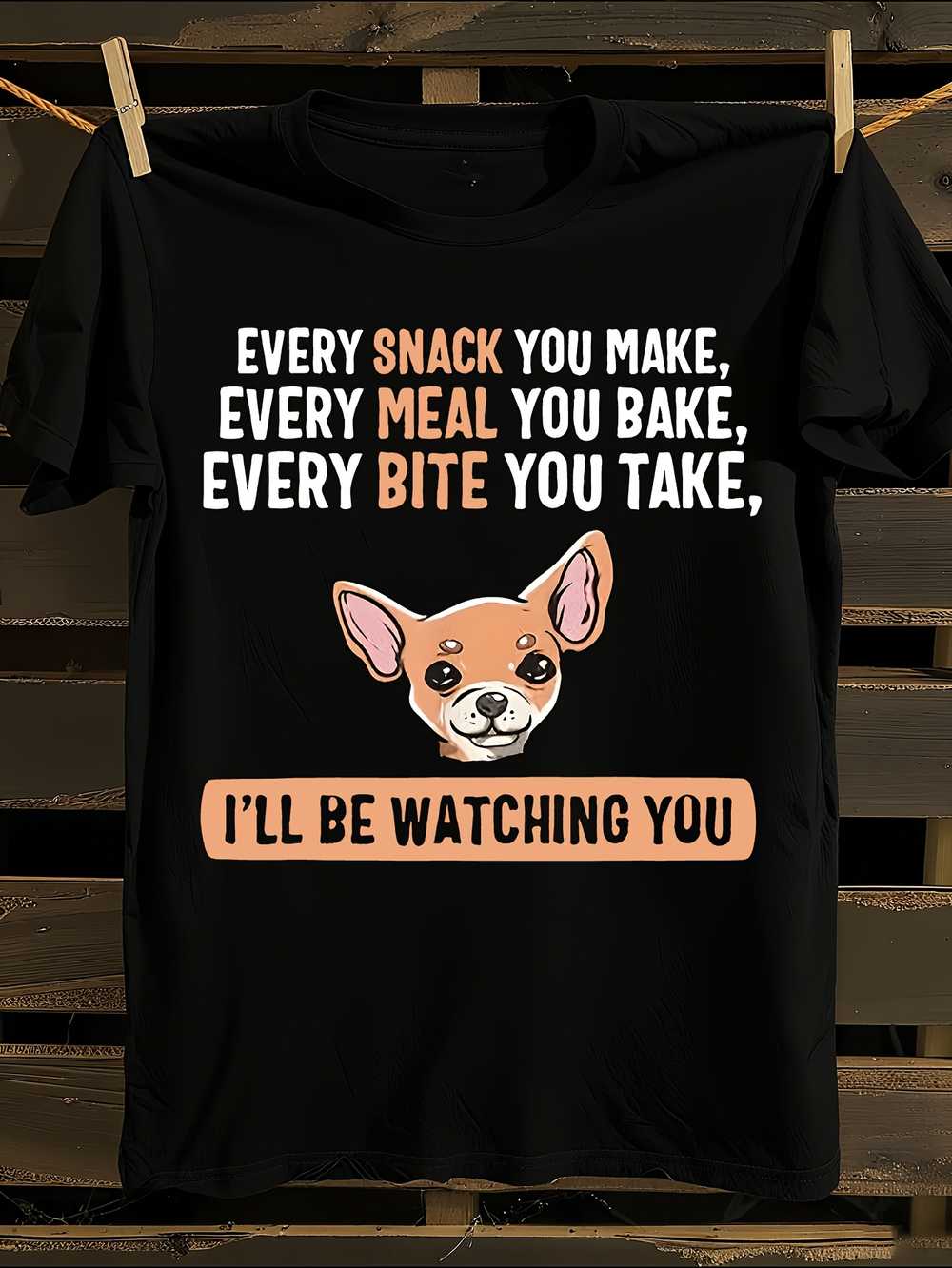 NWT Humorous Chiweenie Dog Lover T-Shirt XXXL