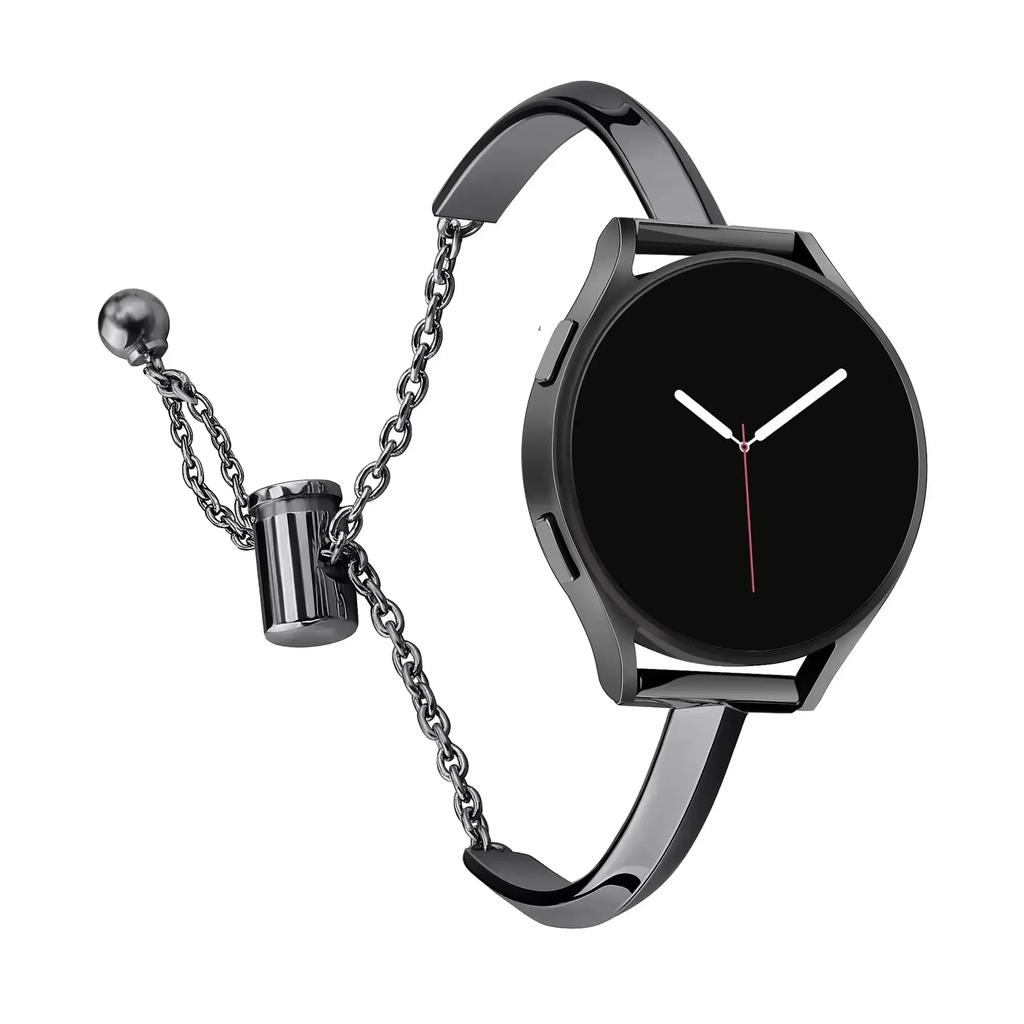 22 20mm Women Slim Strap for Samsung Galaxy Watch 7 4 5 6 40 44mm Classic FE Stianless Steel Band for Huawei GT5 Pro 46 Bracelet
