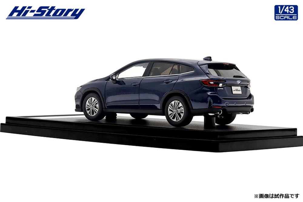 INTERALLIED Hi Story Subaru LEVORG LAYBACK Limited EX Sapphire Blue Pearl Finished Product HS502BL 1/43 (2024)